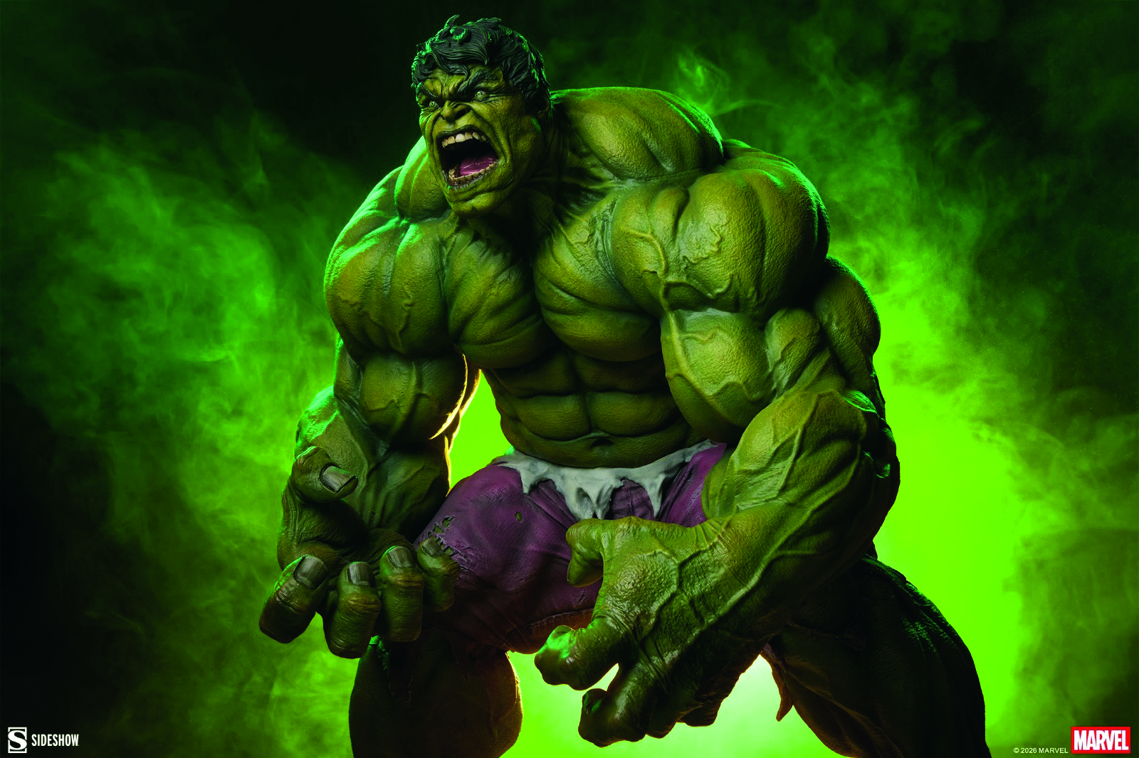 3D Hulk collectible sculpture