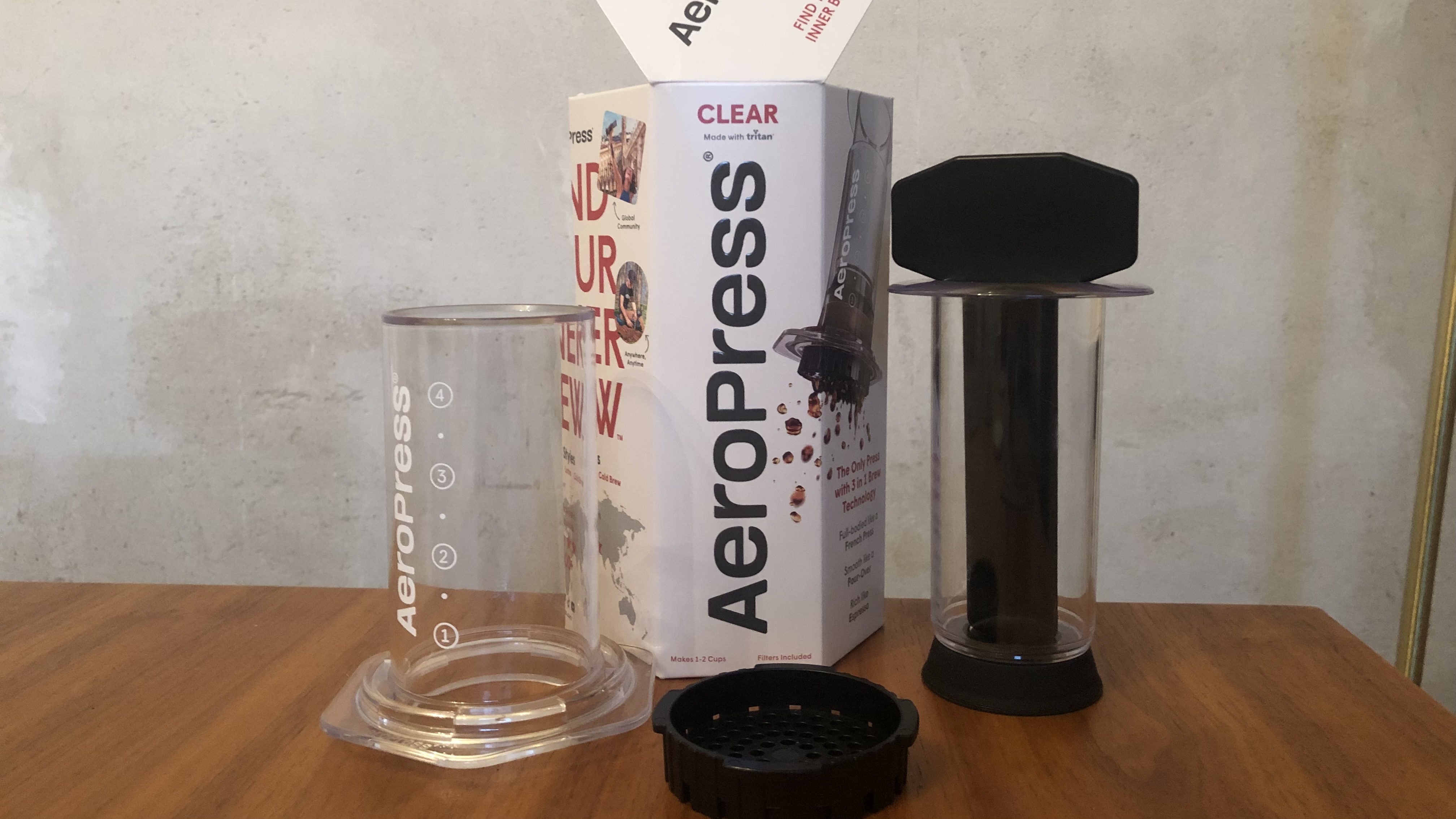 AeroPress Clear Three in One Coffee Maker - World Market