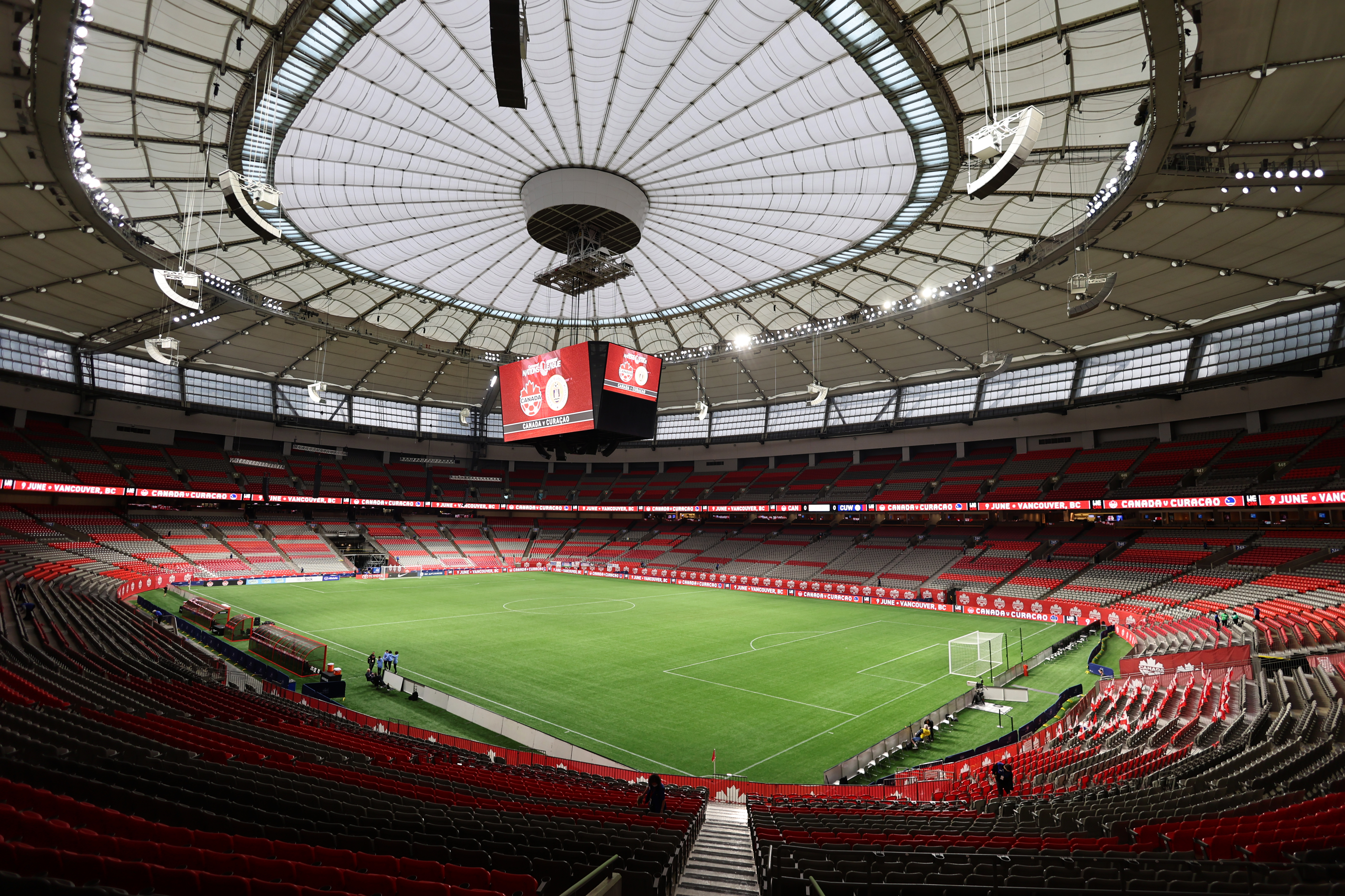 BC Place, Vancouver, BC, Canada - one of the host stadiums of the 2026 World Cup