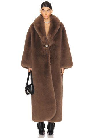 Faux Fur Coat