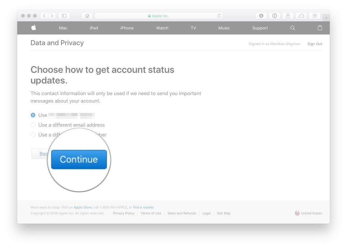 How to use Apple's data and privacy portal | iMore