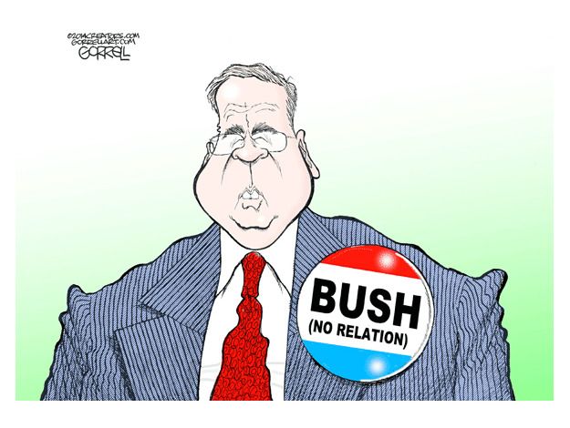 Political Cartoon Jeb Bush No Relation The Week 9826