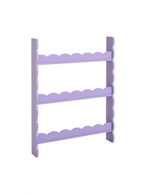 Kids Flo Wavy Wall Mounted Storage in Lilac