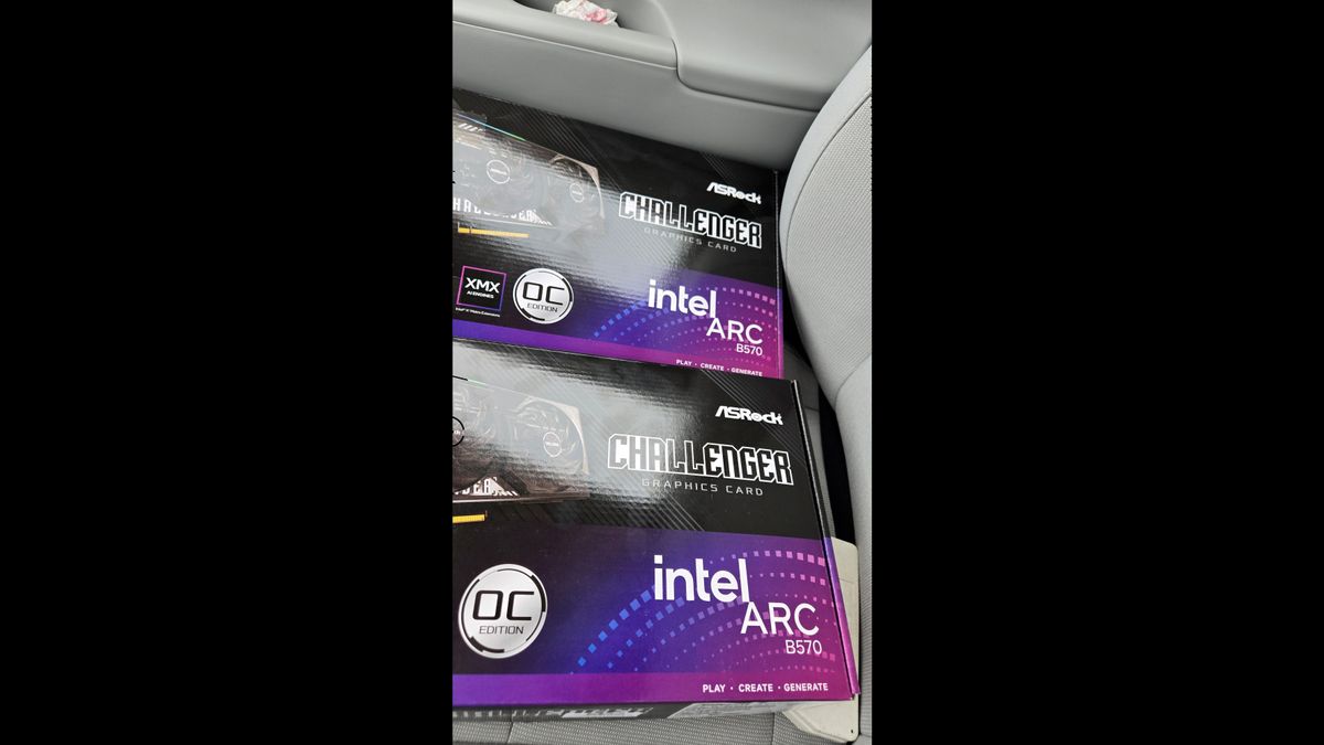 Redditor allegedly purchased two Intel Arc B570 GPUs at Micro Center days before the official launch — the CPU couldn't recognize the GPUs due to the lack of driver support