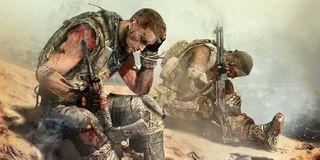 Soldiers rest Spec Ops: The Line