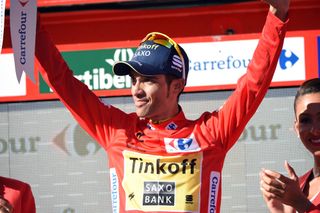 Alberto Contador on stage twelve of the 2014 Tour of Spain