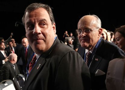 Chris Christie and Rudy Giuliani