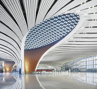 Beijing Daxing International Airport interior