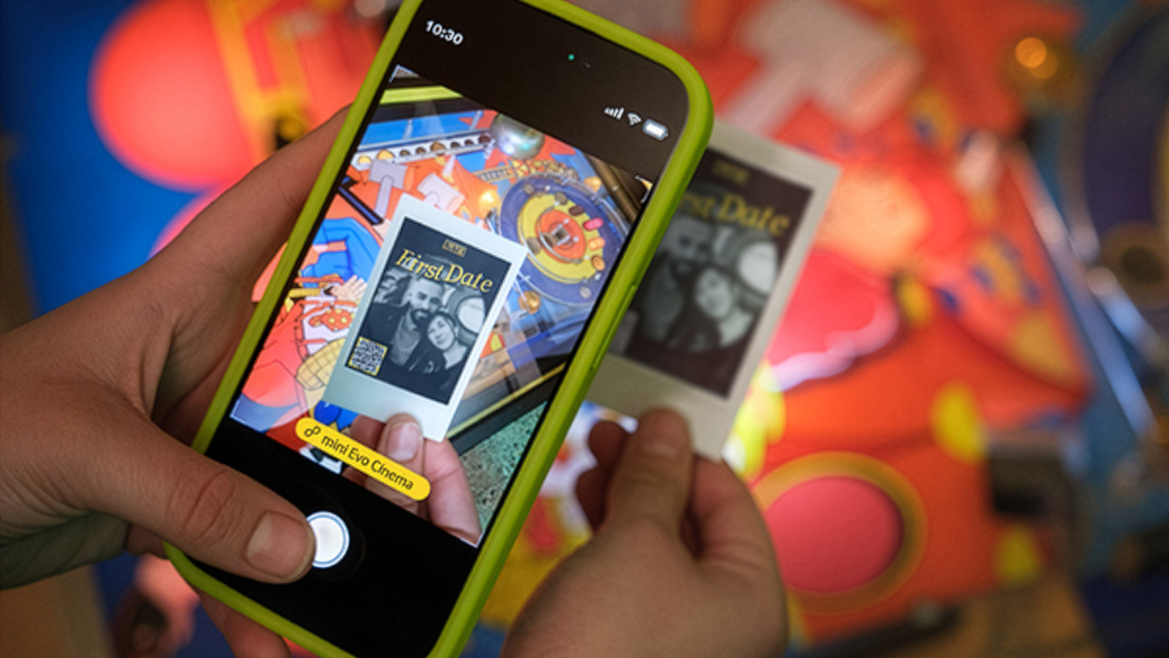 The Fujifilm Instax Mini Evo Cinema camera