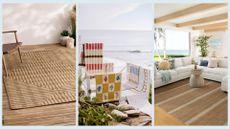 Three of the best outdoor rugs, from Next, Anthropologie, and Ruggable