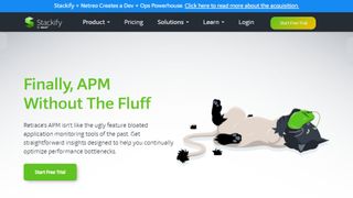 Website screenshot for Retrace