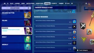 Ranked Fortnite Quests in Chapter 2 Remix