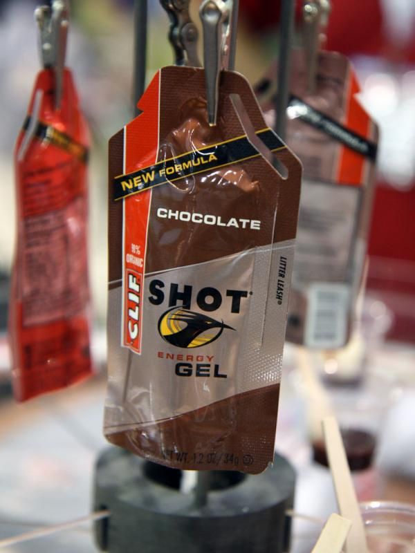The new 'turbo' range of Clif Shot gel has a whopping 100mg of caffeine - roughly equal to a single shot of espresso.