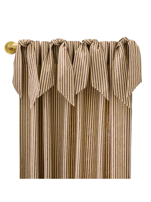 Cotton Linen Stripe Curtain