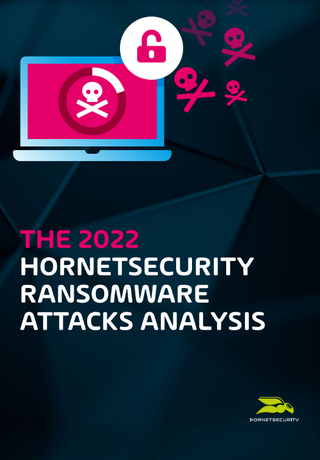 Dark whitepaper cover with title and cartoon image of a pink desktop screen with skull & crossbones image sat within a download progress circle and an open padlock icon