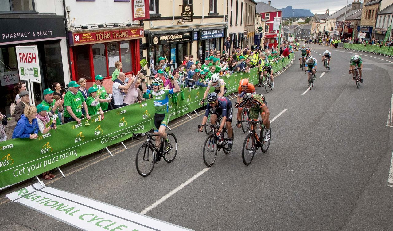 Matthew Teggart takes victory on stage 3 of the An Post Ras