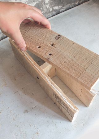 How to make a birdhouse from Pallet Wood Projects for Outdoor Spaces from CICO Books