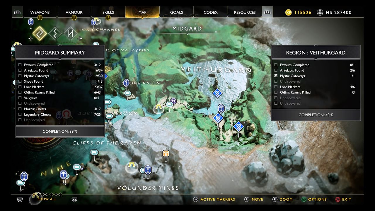 God of War Veithurgard