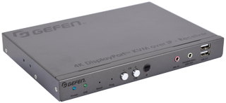 Gefen Releases 4K DisplayPort KVM-over-IP Receiver