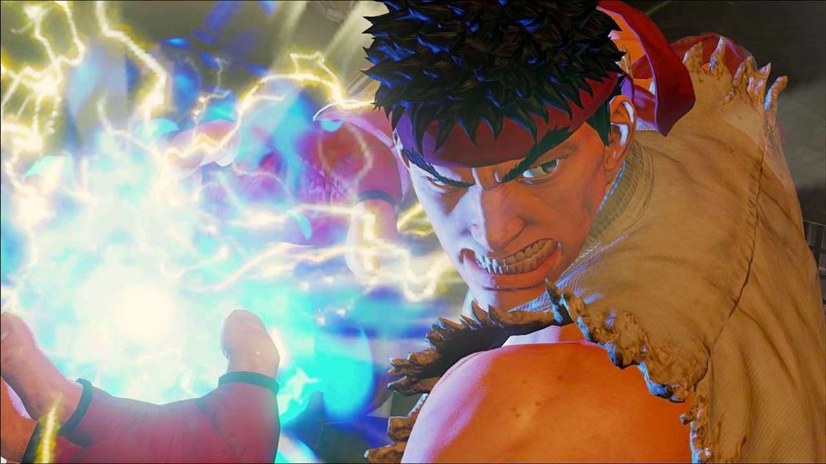 ultimate street fighter ryu hadouken