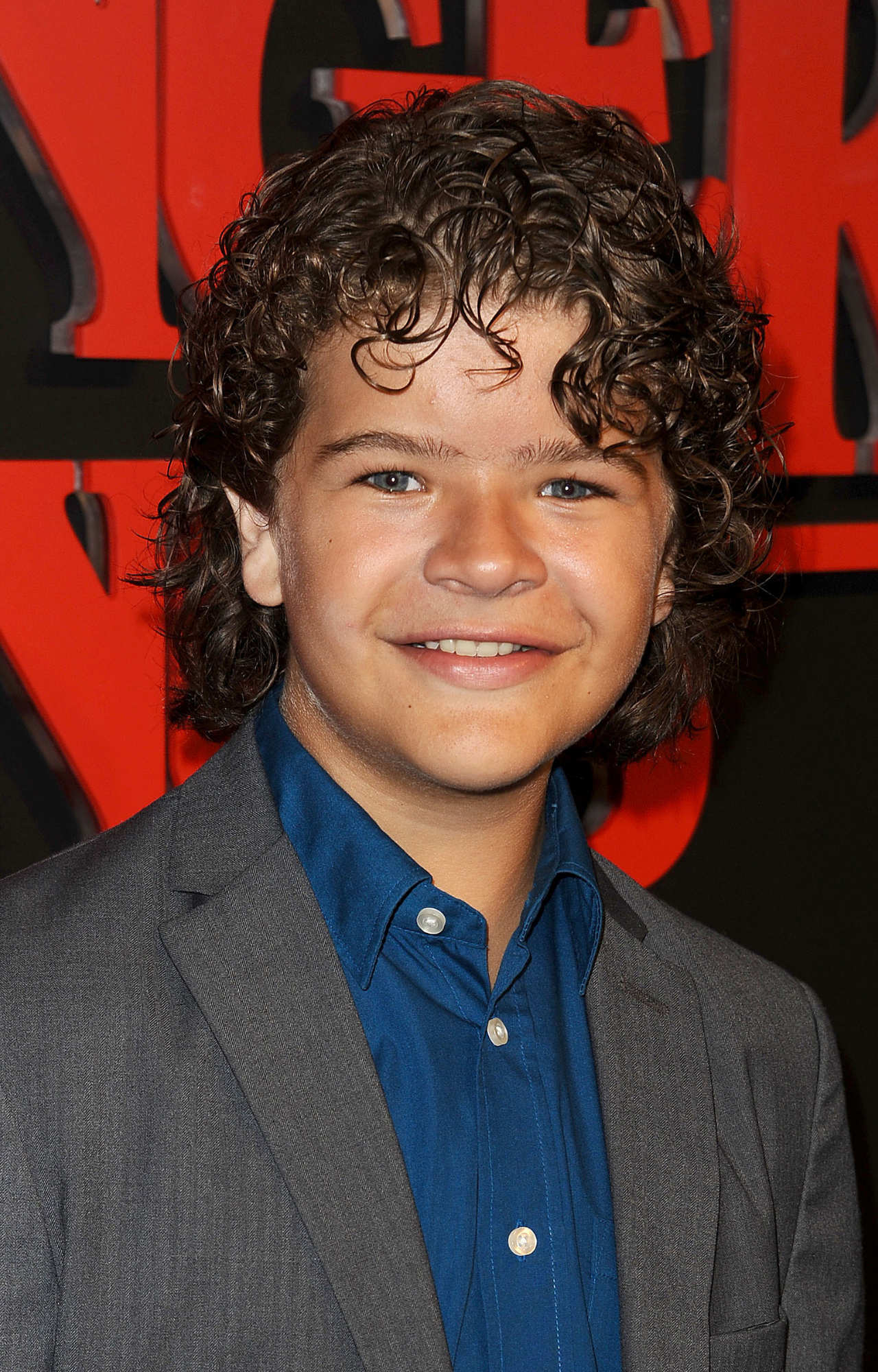 Gaten Matarazzo at the premiere of Stranger Things in 2016