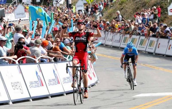 Tejay Van Garderen (BMC) was too strong for Christian Vande Velde (Garmin - Sharp)