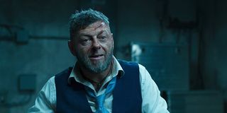 Andy Serkis as Klaue in Black Panther