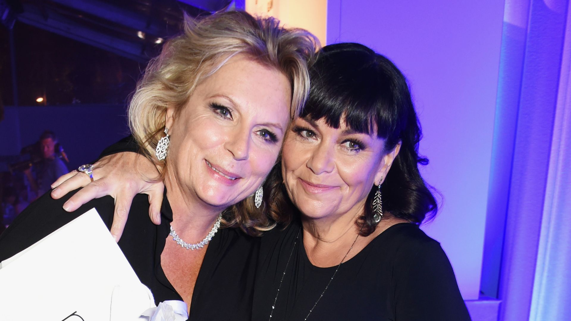 Jennifer Saunders and Dawn French at the Glamour Women of the Year Awards, 2016