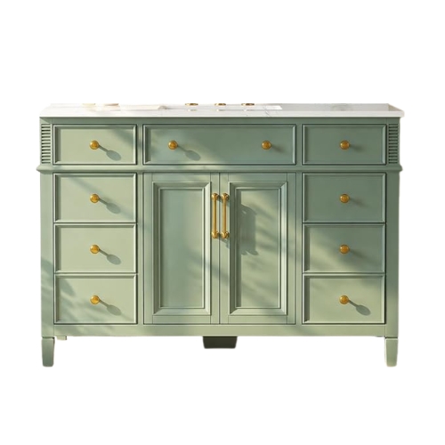 Amazon, Sea Green Bathroom Vanity With Sink