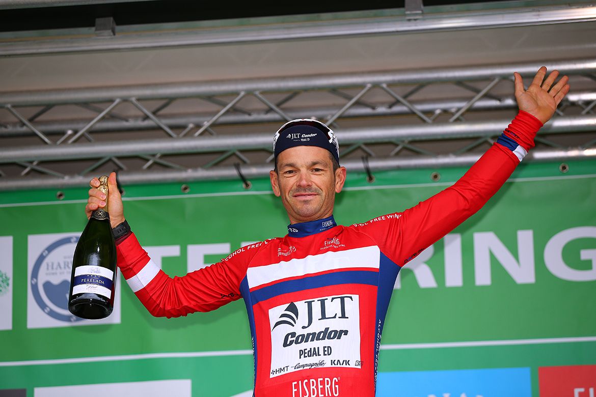 Graham Briggs (JLT Condor) leads the sprint classification
