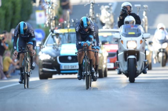 Team Sky were one of the contenders for the Worlds