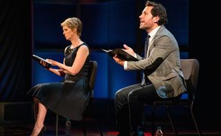 Paul Rudd and Cynthia Nixon read letters exchanged between Einstein and his first wife, in "Dear Albert," a play by Alan Alda to kick off World Science Festival.