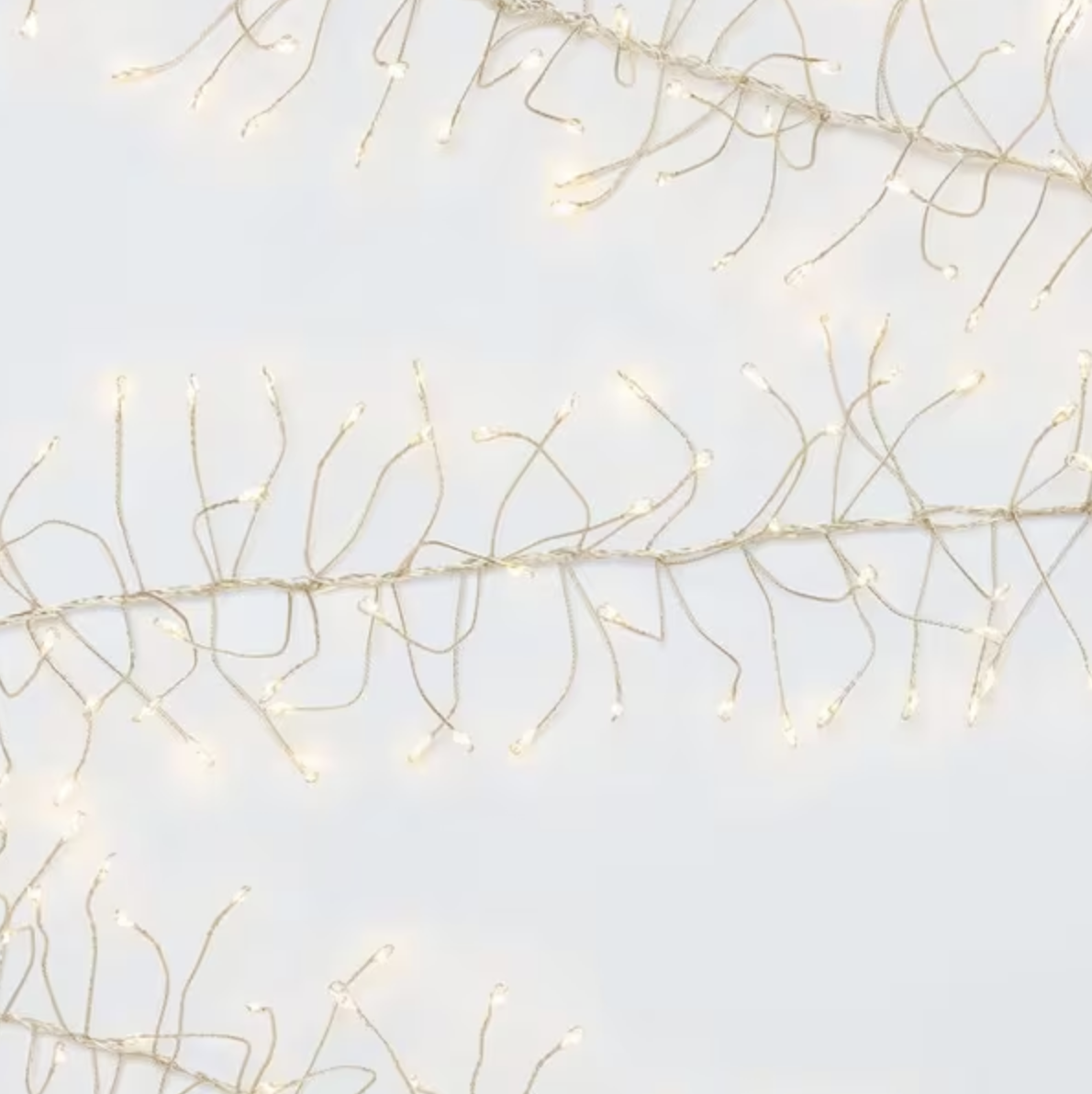 string of garland lights for a tree