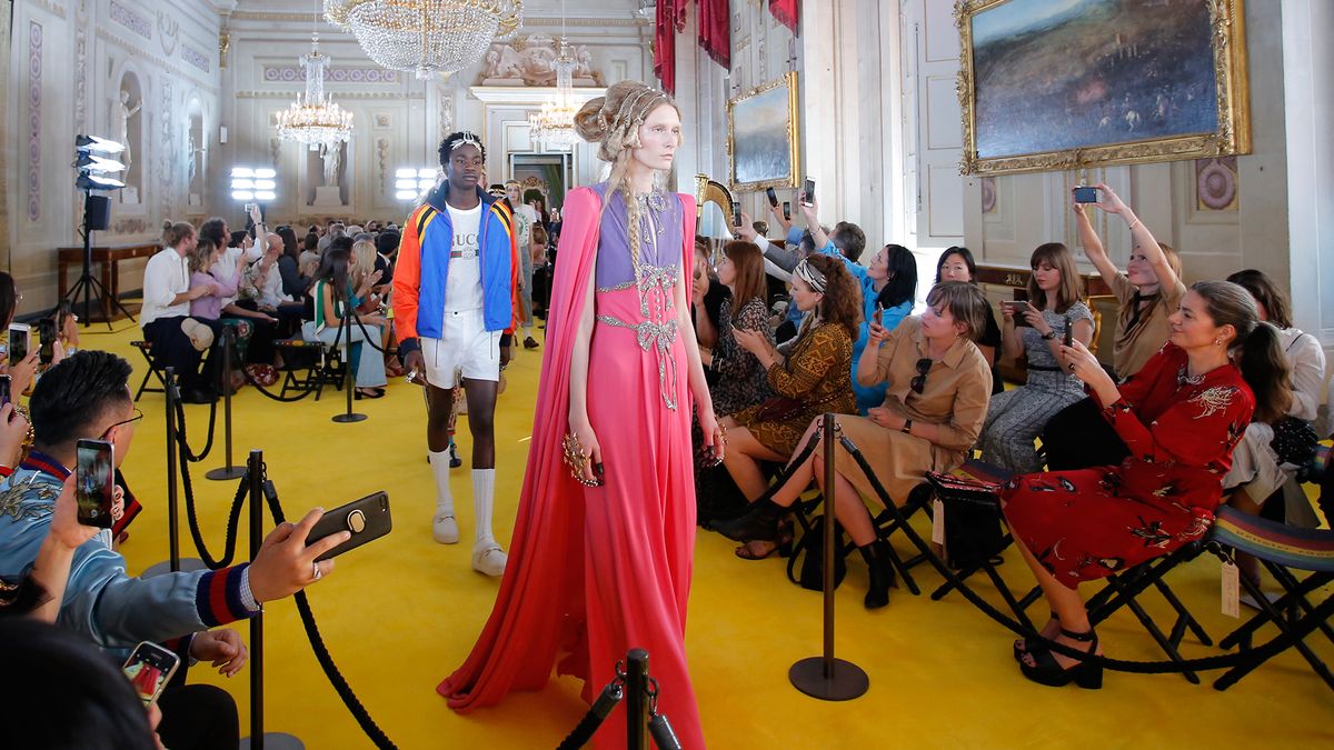 Comment c'était vraiment au défilé Gucci Cruise