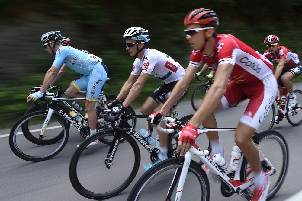 Julian Alaphilippe during stage 4.