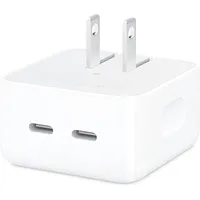 Apple 35W Dual USB-C Charger (Compact) |$59 $43.99 at Amazon