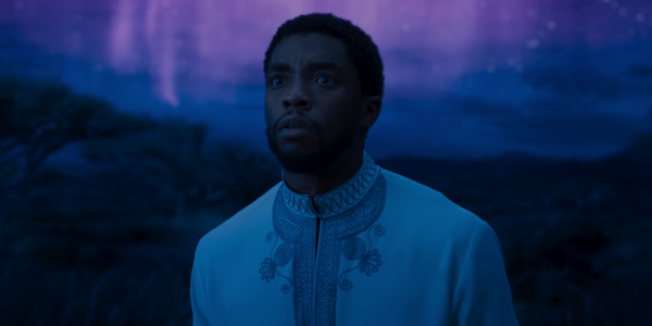 Chadwick Boseman as the Black Panther