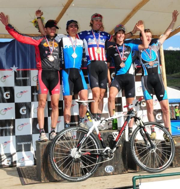 Elite men's podium.