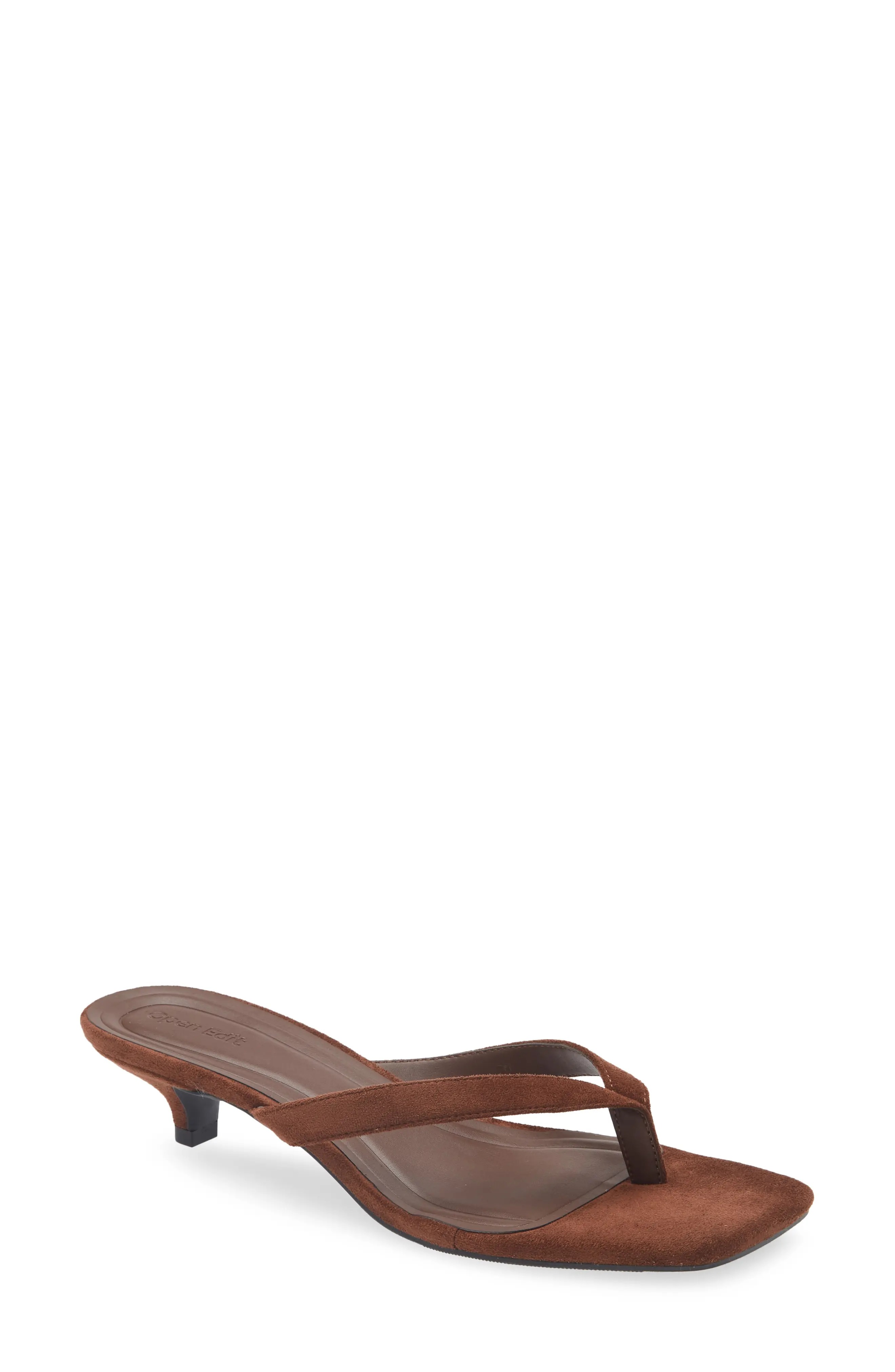 Open Edit, Tori Kitten Heel Sandals