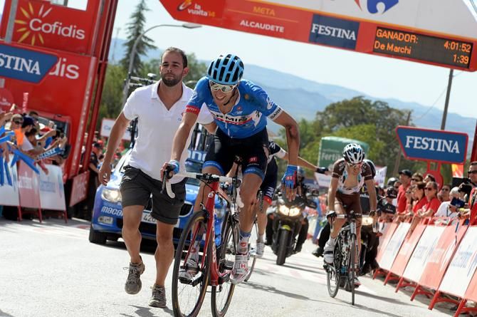 Ryder Hesjedal (Garmin-Sharp) second on the day