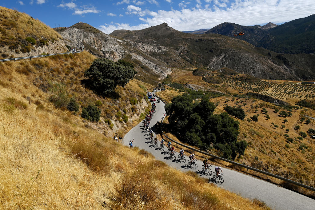 The Vuelta in Sierra Nevada in 2022