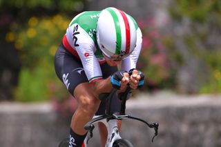 Moscon wins Italian time trial championships