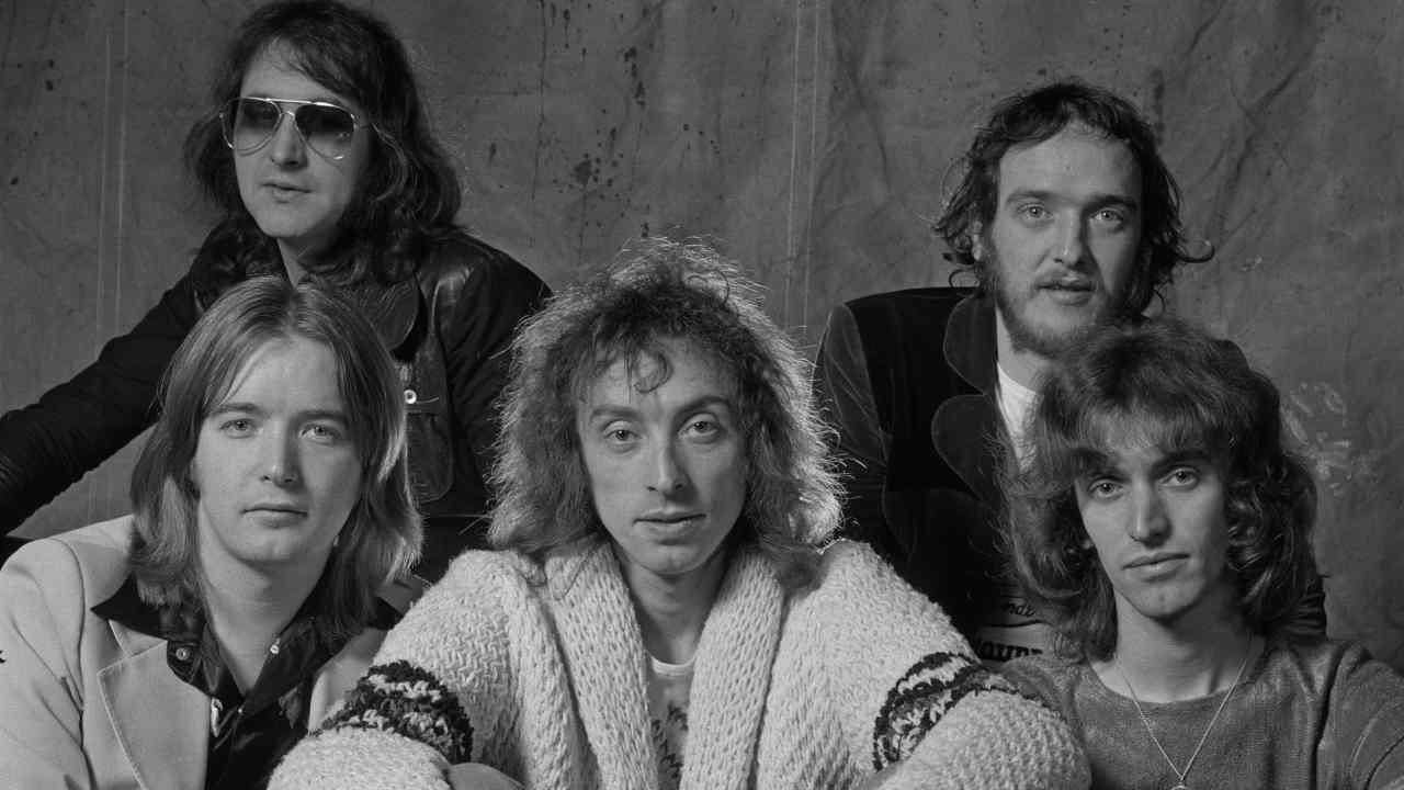 Savoy Brown posing for a photograph in the early 1970s