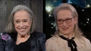 Side by side of Kathy Bates and Meryl Streep.