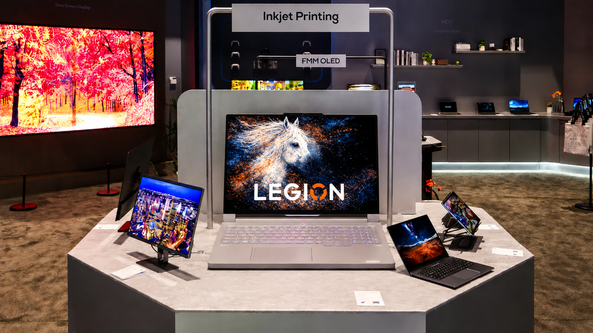 Finally, some good news for budget-conscious laptop fans — Lenovo Legion R9000P is the world's first laptop with inkjet-printed OLED