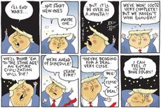 Political cartoon