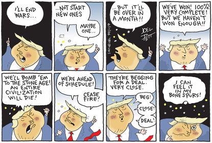 Political cartoon