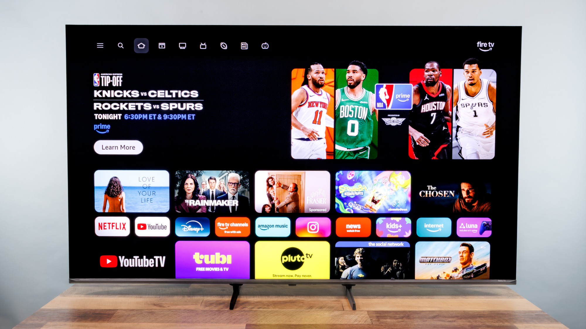 Amazon Fire TV interface