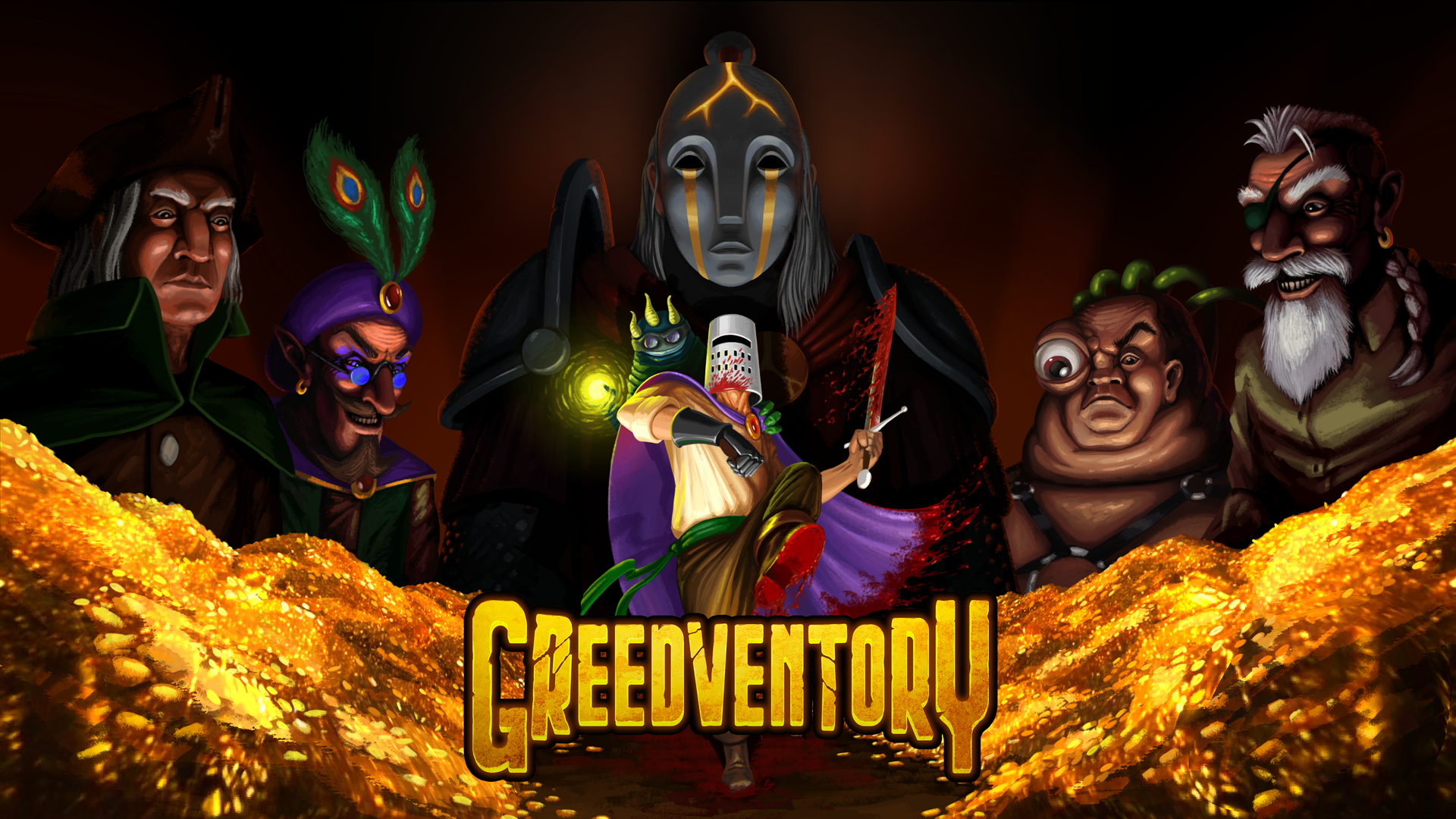 Greedventory is like Dark Souls meets Monkey Island, and it’s out now