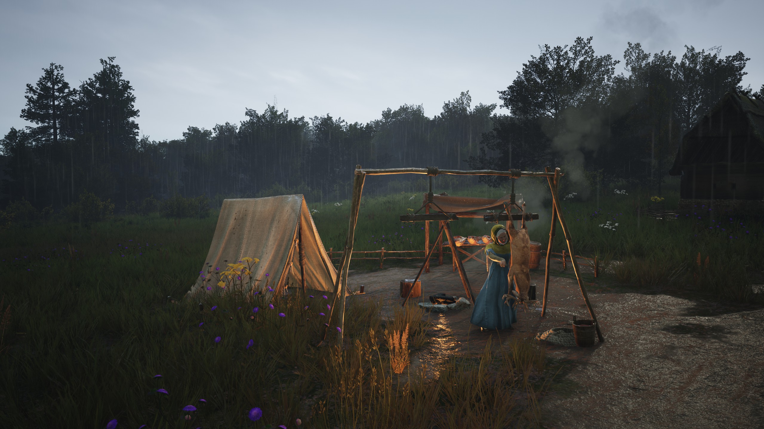 A hunting camp